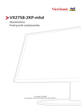 ViewSonic VX2758-2KP-MHD-S instrukcja