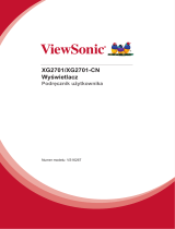 ViewSonic XG2701 instrukcja