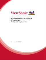 ViewSonic XG2703-GS instrukcja