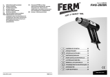 Ferm HAM1008 Instrukcja obsługi