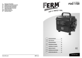 Ferm PGM1001 - FGG-1100 Instrukcja obsługi