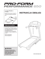 ProForm PETL80911 1739586 Instrukcja obsługi