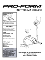 ProForm PFIVEX29415 Instrukcja obsługi