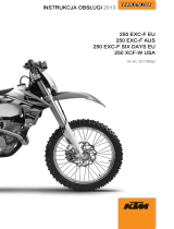 KTM 250 EXC-F Six Days EU 2013 Instrukcja obsługi