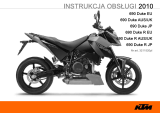 KTM 690 Duke EU 2010 Instrukcja obsługi