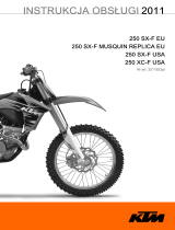 KTM 250 XC-F US 2011 Instrukcja obsługi