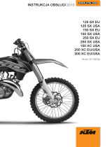 KTM 250 XC 2013 Instrukcja obsługi