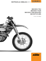 KTM 350 EXC-F AU 2013 Instrukcja obsługi