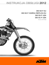 KTM 350 SX-F US 2012 Instrukcja obsługi