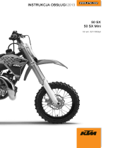 KTM 50 SX Mini 2013 Instrukcja obsługi