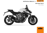 KTM 1290 Super Duke R 2019 Instrukcja obsługi