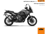 KTM 1290 Super Adventure S 2019 Instrukcja obsługi