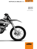 KTM 250 SX-F EU 2020 Instrukcja obsługi