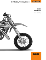 KTM 50 SX 2019 Instrukcja obsługi