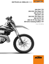 KTM 300 EXC TPI Erzberg Edition EU 2020 Instrukcja obsługi