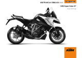 KTM 1290 Super Duke GT EU 2020 Instrukcja obsługi