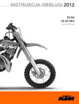 KTM 50 SX Mini 2012 Instrukcja obsługi