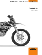 KTM Freeride E-XC EU 2019 Instrukcja obsługi