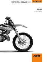 KTM 250 SX US 2020 Instrukcja obsługi