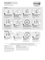 3M Command™ Bath Large Satin Nickel Double Hook instrukcja