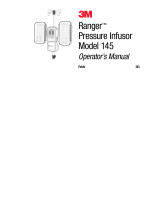 3M Ranger™ Pressure Infusor 14500, 120V-ENG-B , Model 145 Instrukcja obsługi