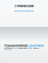 Freecom Tough Drive Leather Instrukcja obsługi