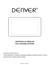 Denver TAQ-10353KBLUEPINK Instrukcja obsługi