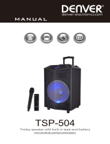 Denver TSP-505 Instrukcja obsługi