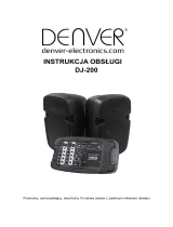 Denver DJ-200 Instrukcja obsługi