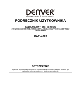 Denver CAP-4320 Instrukcja obsługi