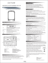 Denver TSP-150 Instrukcja obsługi