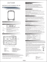 Denver TSP-150 Instrukcja obsługi