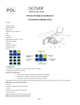 Denver HSC-3004 Instrukcja obsługi