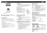 Cateye Enduro [CC-ED400] Instrukcja obsługi