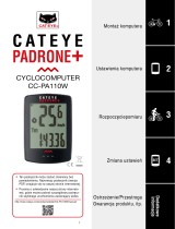 Cateye Padrone+ [CC-PA110W] Instrukcja obsługi