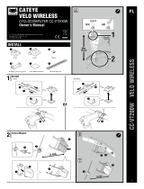 Cateye Velo Wireless [CC-VT200W] Instrukcja obsługi
