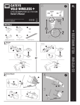 Cateye Velo Wireless+ [CC-VT210W] Instrukcja obsługi