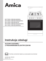 Amica 617GES2.33HZPTANA(BM) Instrukcja obsługi