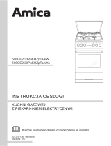 Amica 58GES2.33PaHZpTaAi(Xx) Instrukcja obsługi