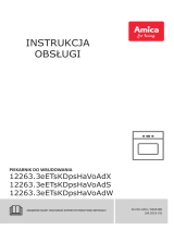 Amica ED37619W X-TYPE OPENUP Instrukcja obsługi