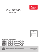 Amica ED57679BA  Q-TYPE OPENUP Instrukcja obsługi