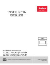 Amica ED57689BA  X-TYPE OPENUP Instrukcja obsługi