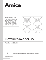 Amica PG66119SRB STUDIO Instrukcja obsługi