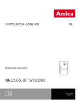 Amica BK3165.8F STUDIO Instrukcja obsługi