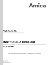 Amica TADE82LCS Instrukcja obsługi