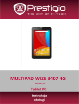 Prestigio MultiPad WIZE 3407 4G Instrukcja obsługi