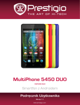 Prestigio MultiPhone 5450 DUO Instrukcja obsługi