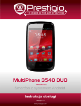 Prestigio MultiPhone 3540 DUO Instrukcja obsługi