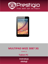 Prestigio MultiPad WIZE 3087 3G Instrukcja obsługi