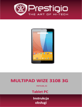 Prestigio MultiPad WIZE 3108 3G Instrukcja obsługi